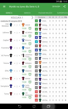 Wyniki na żywo dla Serie A 2019/2020 Włochy for Android - APK Download