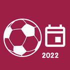 Calendrier Coupe du Monde 2022 icône