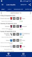 Live Scores for Liga 1 screenshot 2