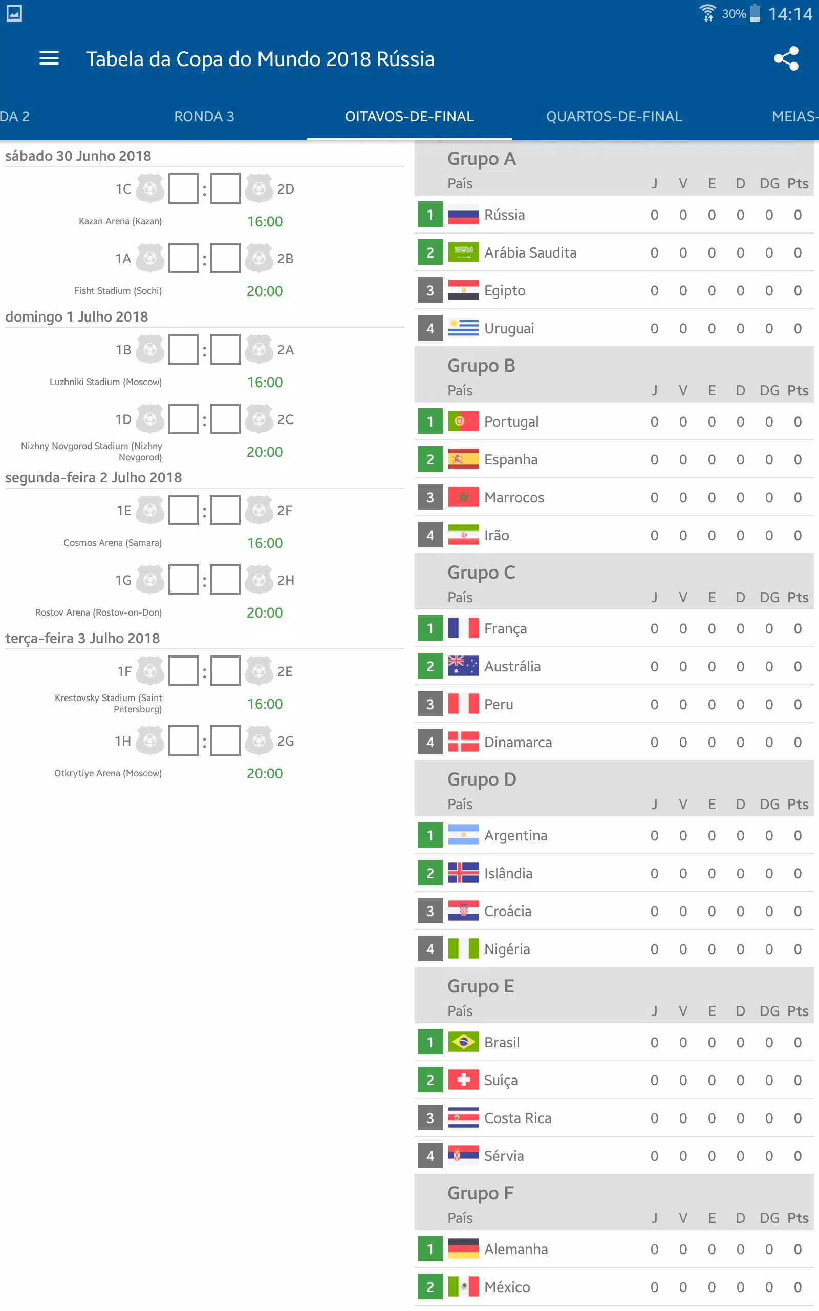 GitHub - AlexandreAkao/Tabela-Copa-do-Mundo-2018: Tabela da copa do Mundo  2018