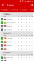 Ergebnisse für WM 2018 Russland Screenshot 1