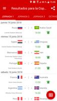 Resultados para la Copa Mundial de Fútbol 2018 Poster