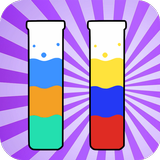 Water sort color puzzle icono