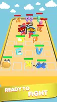 Merge Alphabet 3d Lore Game screenshot 1