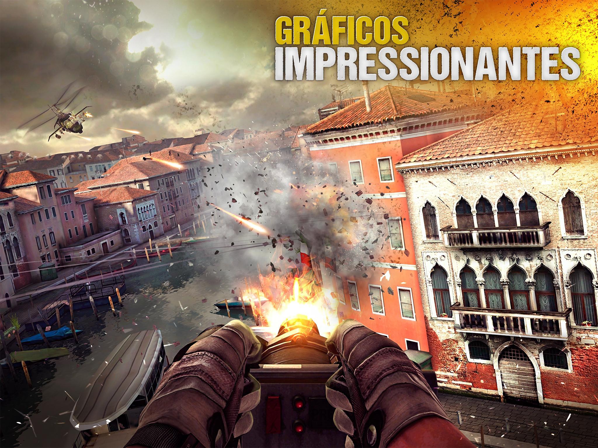 Modern Combat 5 para Android - APK Baixar