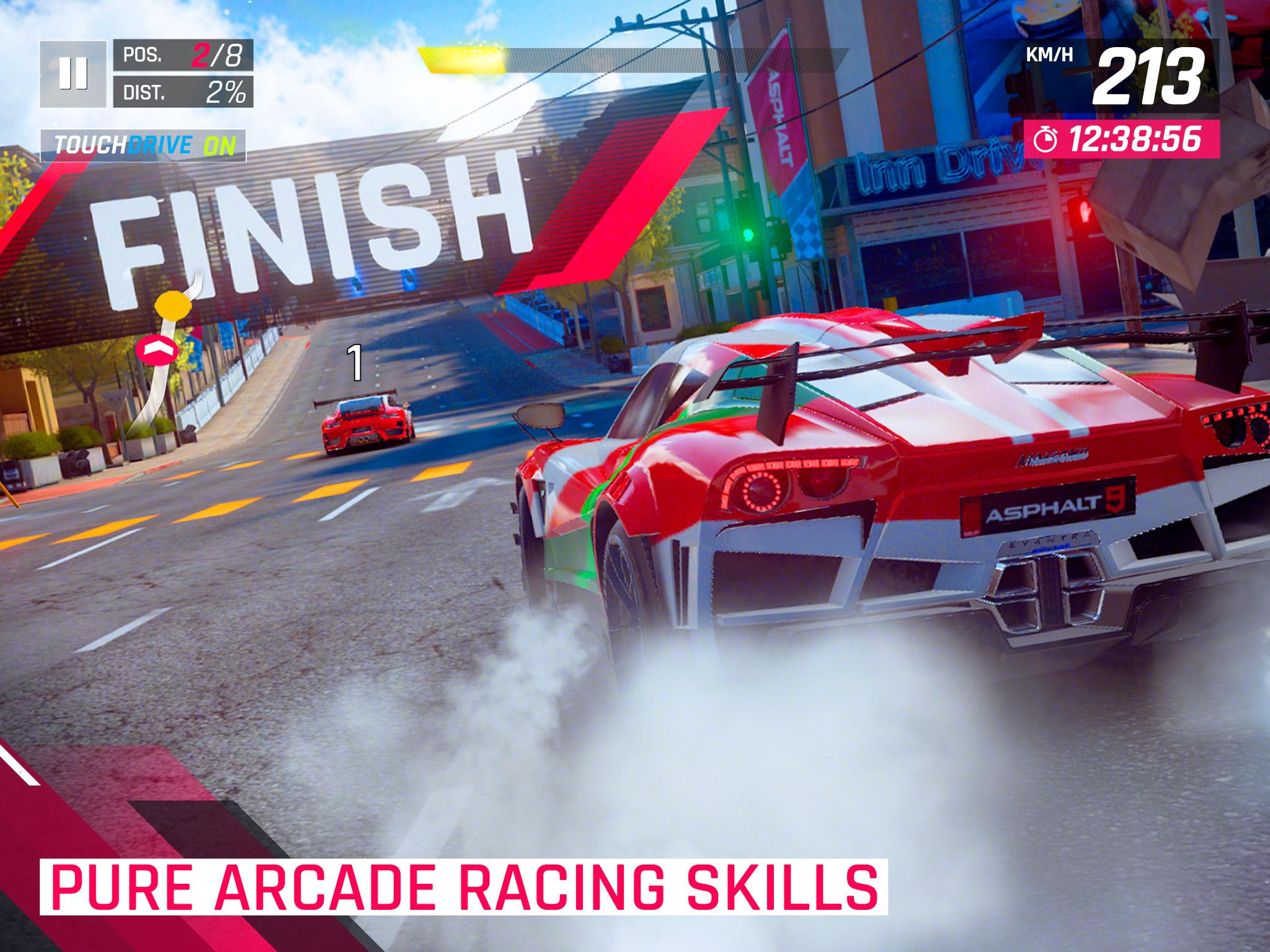 Взломанный asphalt 9