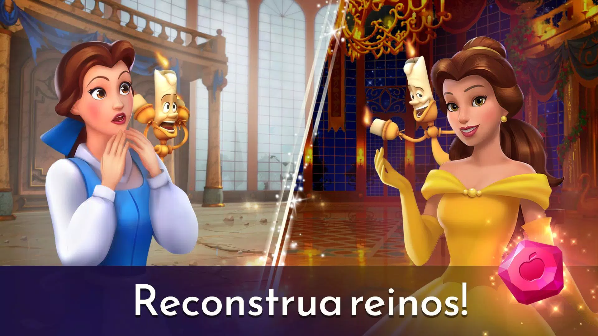 Baixar Princesas Disney Aventura Real para PC - LDPlayer