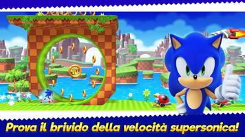 Poster Sonic Runners Adventure gioco