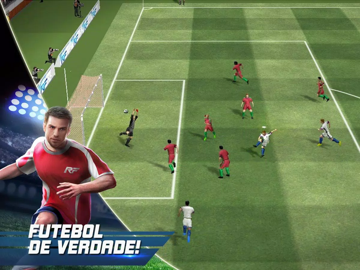 jogue o melhor jogo de futebol realista para celular