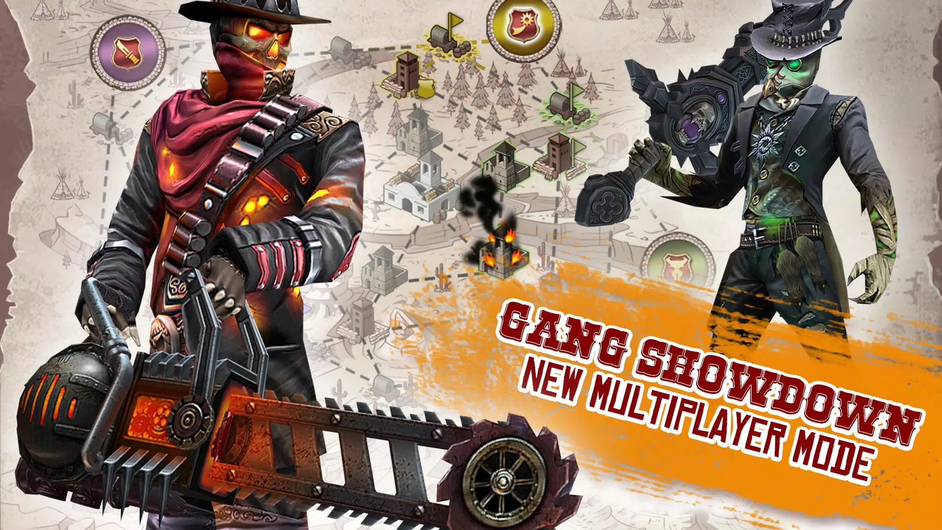 SIX GUNS MOD APK COM DINHEIRO INFINITO E OFFLINE ATUALIZADO 2023 