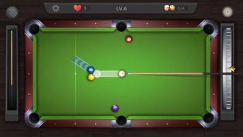 Pool Billiards 3D: 8 bilhar imagem de tela 1
