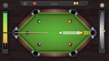 Pool Billiards 3D: 8 bilhar imagem de tela 3