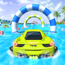 Water Surfing Car Racing Stunts: Car Driving Games APK