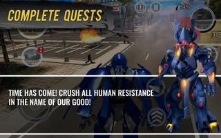 Car Robot War: Transform Battle Machines ảnh chụp màn hình 1