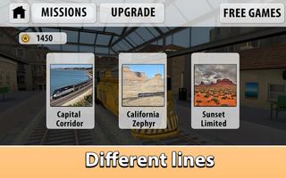 ABD Demiryolu Tren Simülatörü 3D Ekran Görüntüsü 3