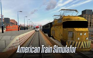 USA Railway Train Simulator 3D الملصق