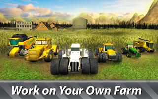 🚜 Farm Simulator: Hay Tycoon Affiche