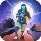 Space Parkour Runner - freerun ไอคอน