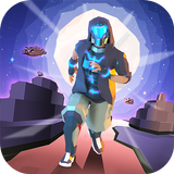 Space Parkour Runner - freerun Zeichen