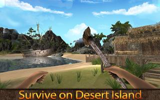 Stranded Island Survival 3D Affiche