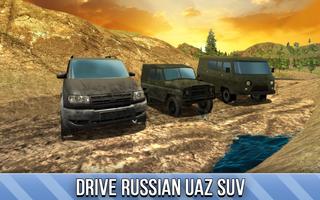 Offroad UAZ 4x4 Simulator Affiche