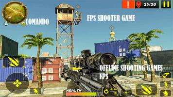 FPS Game: Commando Killer Poster