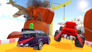 Top Monster Truck Stunts: Crazy Car Stunt Races Poster