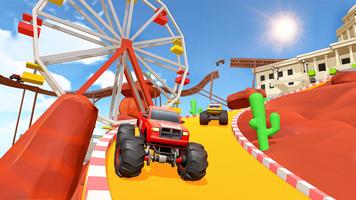 Top Monster Truck Stunts: Crazy Car Stunt Races captura de pantalla 1