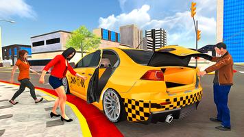 City Taxi Driving Simulator: Taxi Games captura de pantalla 1