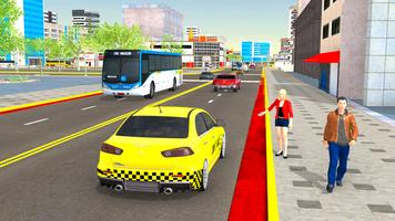 City Taxi Driving Simulator: Taxi Games captura de pantalla 2