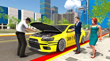 City Taxi Driving Simulator: Taxi Games captura de pantalla 3
