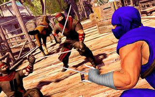 Shadow Ninja Last Fight: Superhero Fighting Games ภาพหน้าจอ 1