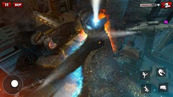 King Kong Fight Godzilla 3D capture d'écran 1