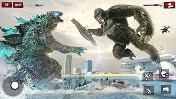 Godzilla Vs Kong Battle Game تصوير الشاشة 1