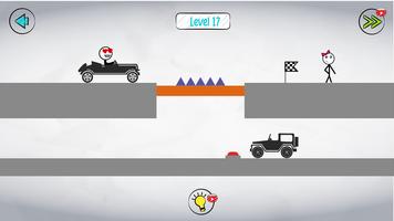 Draw Bridge: Stickman Car Game Screenshot 3