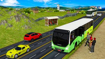 Offroad Bus Driving Games পোস্টার