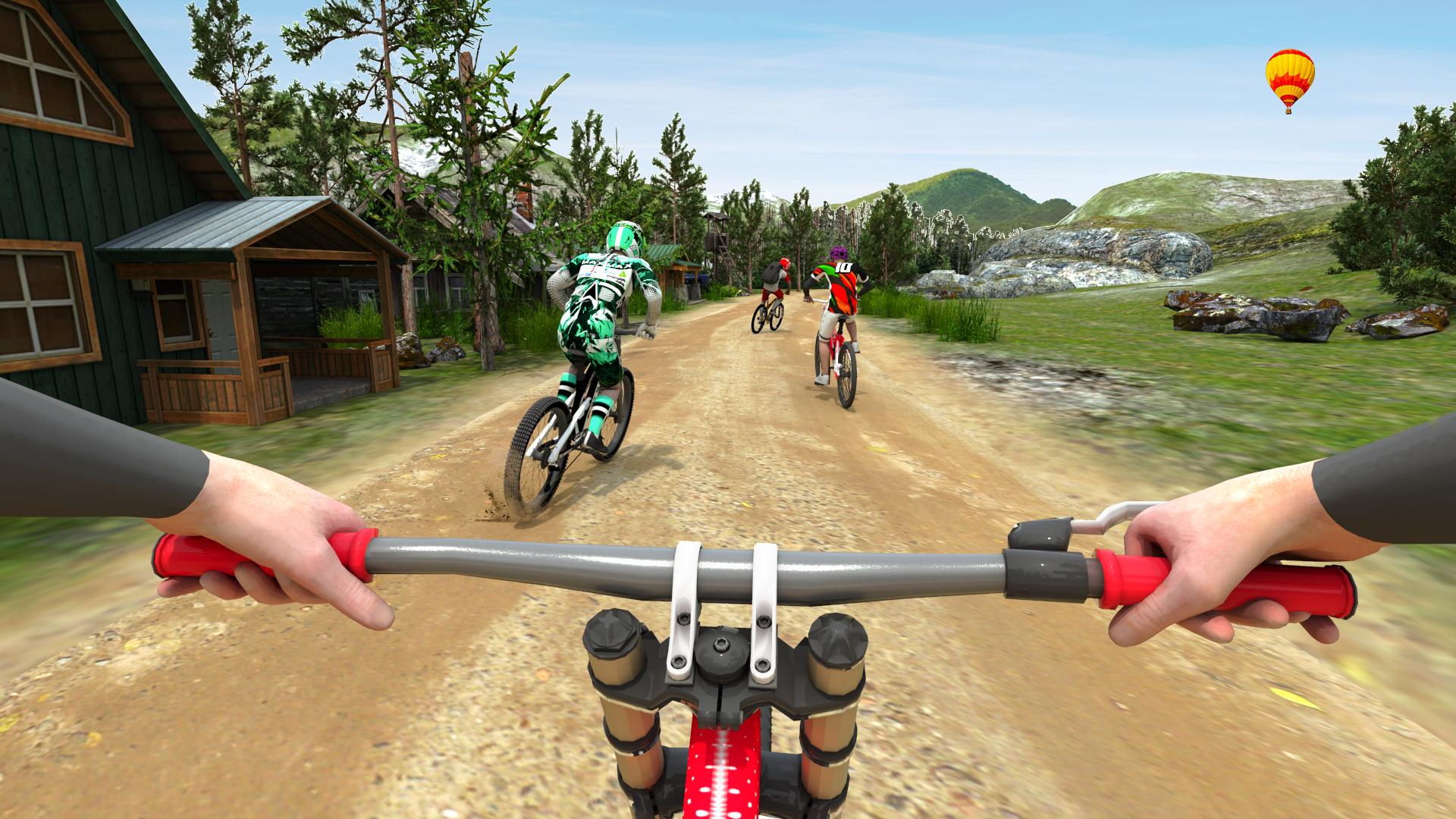 Bike race game