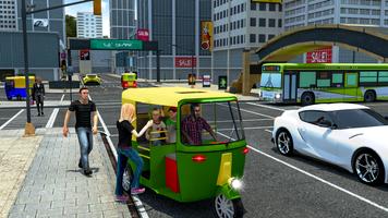 Tuk Tuk 자동 운전 게임 3D 스크린샷 2