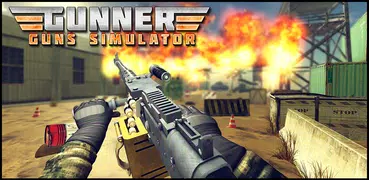 機関銃  シミュレータゲーム : 銃シミュレータゲームを発砲
