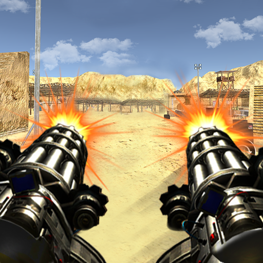 機関銃  シミュレータゲーム : 銃シミュレータゲームを発砲