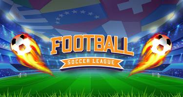 Football Soccer League poster