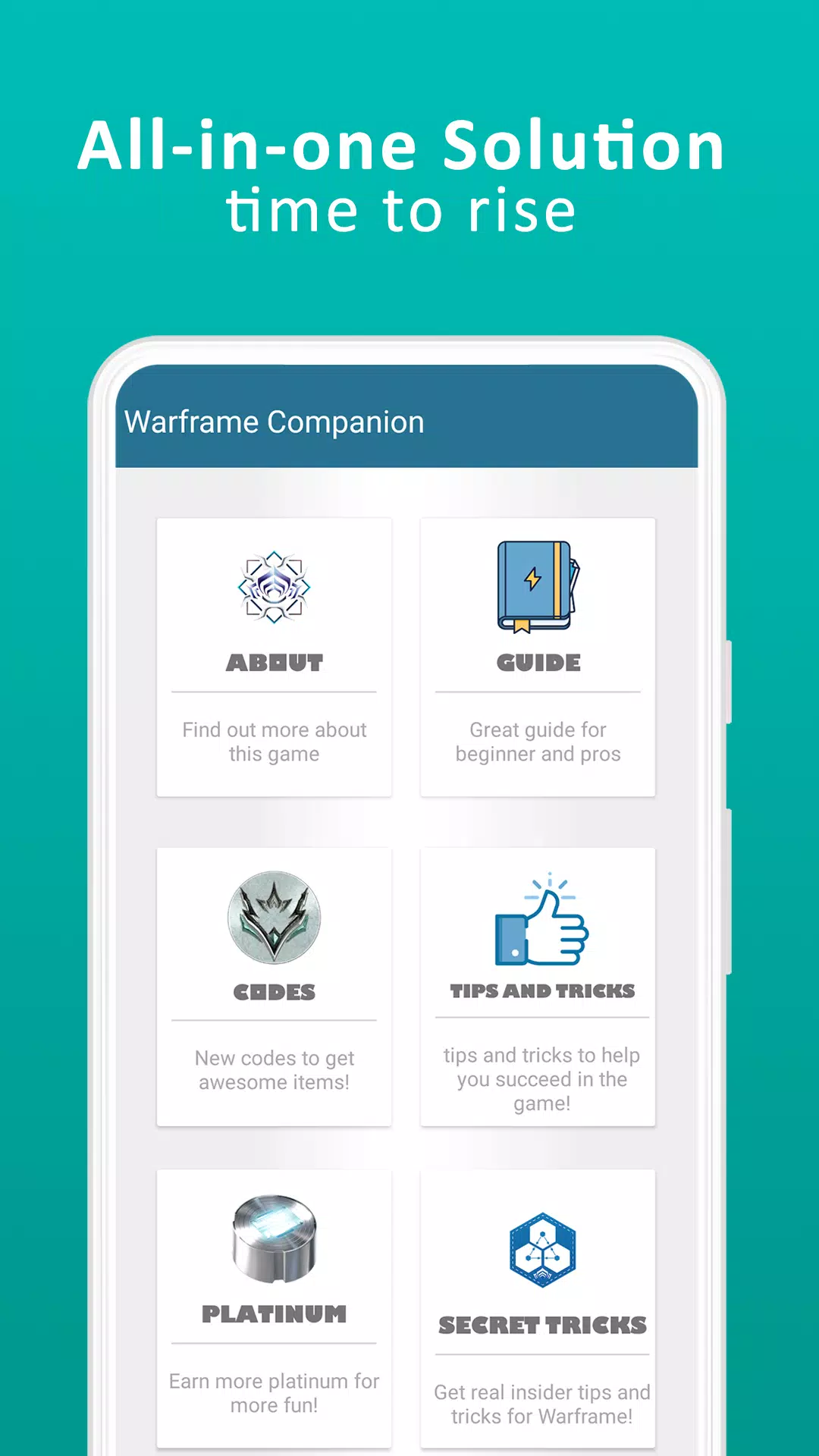 Codes and Guide for Warframe Platinum APK for Android Download