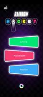 Air Hockey Rainbow पोस्टर