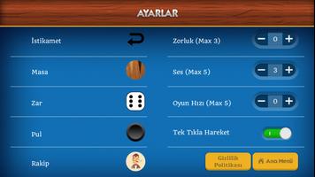 Tavla Ekran Görüntüsü 2