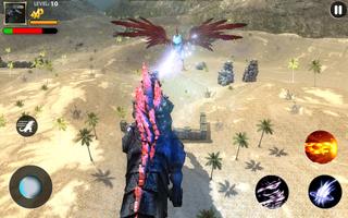 3D Jeux De Dinosaures De Fight capture d'écran 2