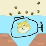 Save The Doge - bee draw line