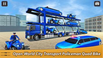 Police Vehicle Truck Transport capture d'écran 2