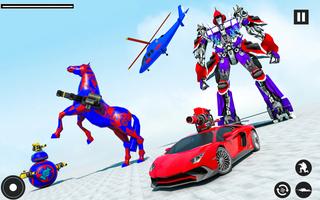Car Robot Transform Games 3D poster