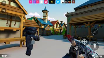 BLOCKFIELD — 5v5 PvP Shooter الملصق