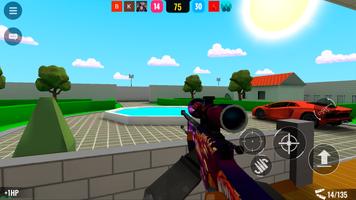 BLOCKFIELD - Jogo de Tiro 5v5 imagem de tela 1